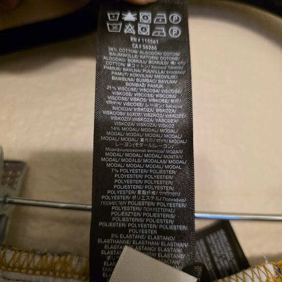 7 For All Mankind Dojo Tailorless Bootcut Wide Flare Leg Jeans Dark Wash 28 - Picture 10 of 10